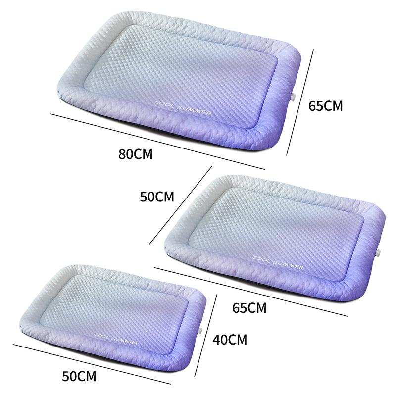 ❄️ Ice Silk Pet Cooling Mat – Breathable Summer Cooling Bed for Dogs & Cats