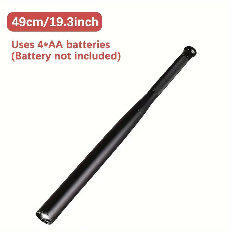 🔦 Long-Handle LED Emergency Flashlight | 3 Lighting Modes