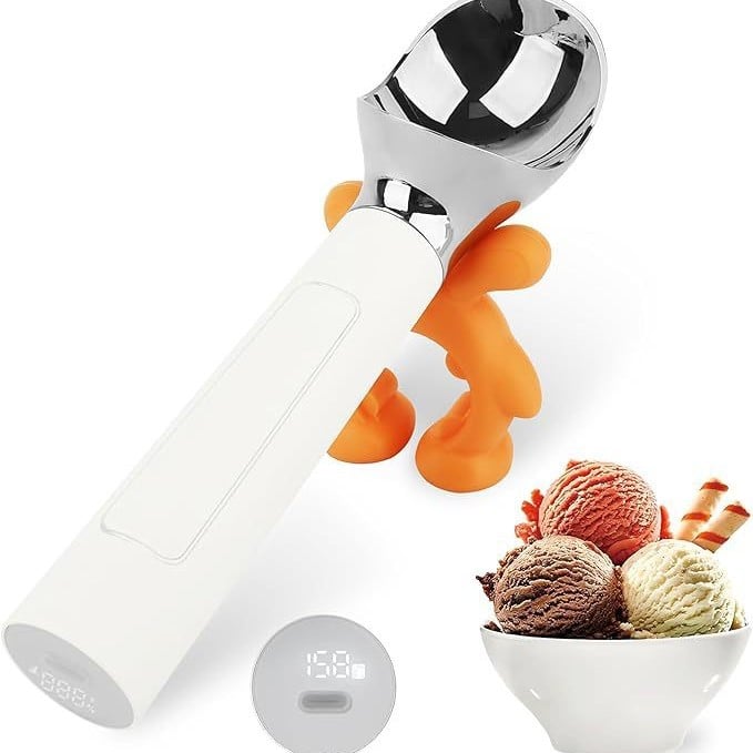 Heated Ice Cream Scoop Rechargeable