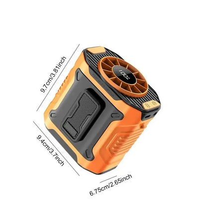 ⏳ FLASH SALE - 50% OFF TODAY |💨 3-in-1 Heavy Duty Cordless Waist & Neck Fan 🔋