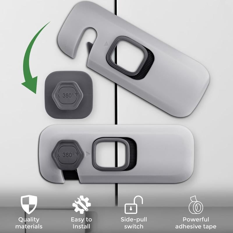 5 Pack Proof Refrigerator Lock