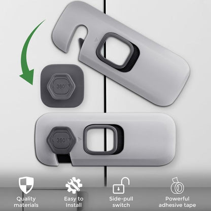 5 Pack Proof Refrigerator Lock