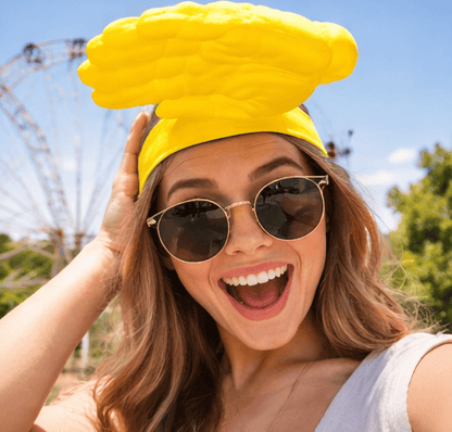 HAND SHADE HAT-The Funniest Way to Block the Sun