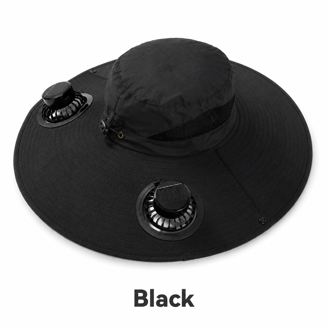🌞 Solar-Powered Cooling Hat | Stay Cool Outdoors, No Batteries Needed