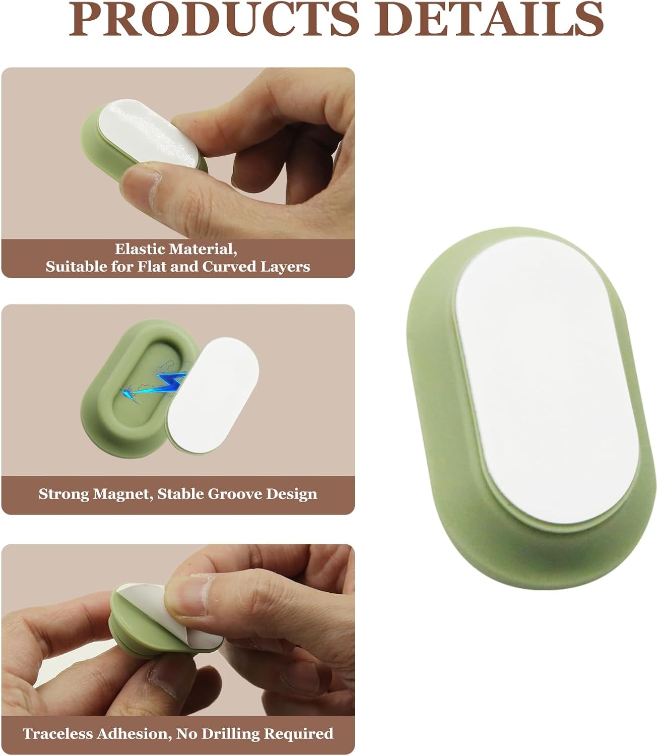 Self-Adhesive TV Remote Control Mount