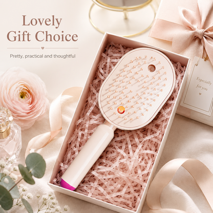 Electric Mist Airbag Massage Comb: Essential Oil Diffuser, Hair Care Comb, Self-Cleaning, Anti-Tangle, Volumizing
