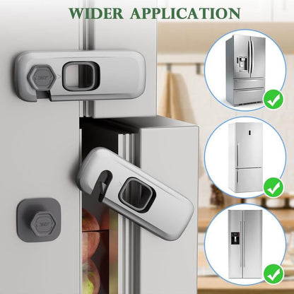 5 Pack Proof Refrigerator Lock