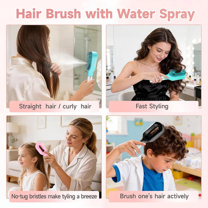 Spray Comb - 2-in-1 Portable Spray Comb with Water Spray Function