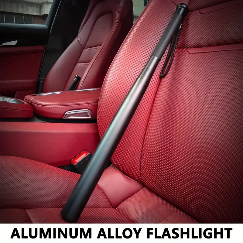 🔦 Long-Handle LED Emergency Flashlight | 3 Lighting Modes