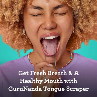 🦷 Tongue Scraper for Fresh Breath | Stainless Steel 2-Pack