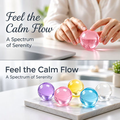 ⏳ FLASH SALE - 50% OFF TODAY | 🧼 Odorless Non-Stick Coconut Oil Fidget Ball 💎