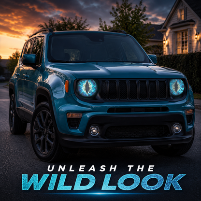 🚘SAVE 50% NOW💀 Beast Eyes Car Headlight Stickers 🚘