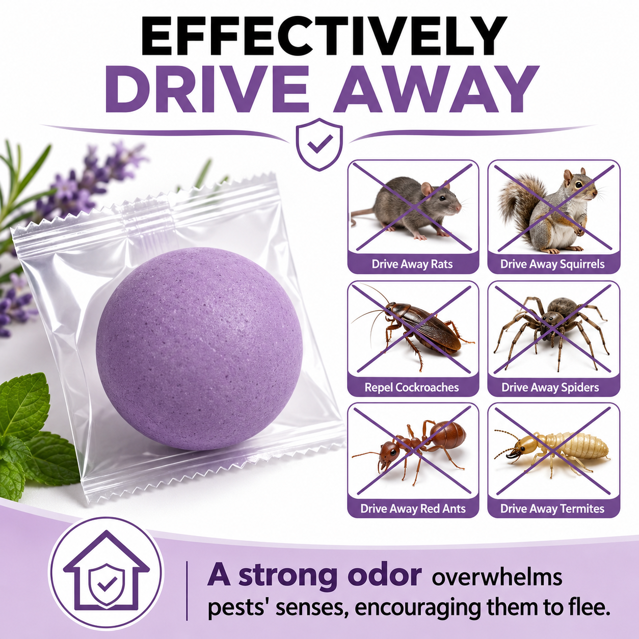 💥LAST DAY SALE 70% OFF💥 12-Pack Rodent Repellent Balls