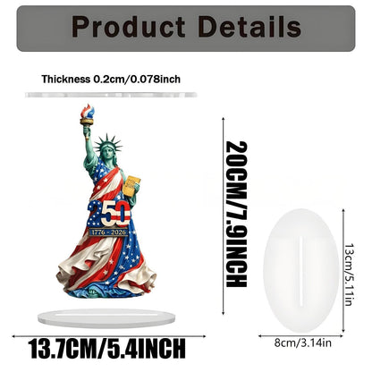 🔥Limited-time promotion🔥Handmade USA 250th Anniversary Statue of Liberty Figurine