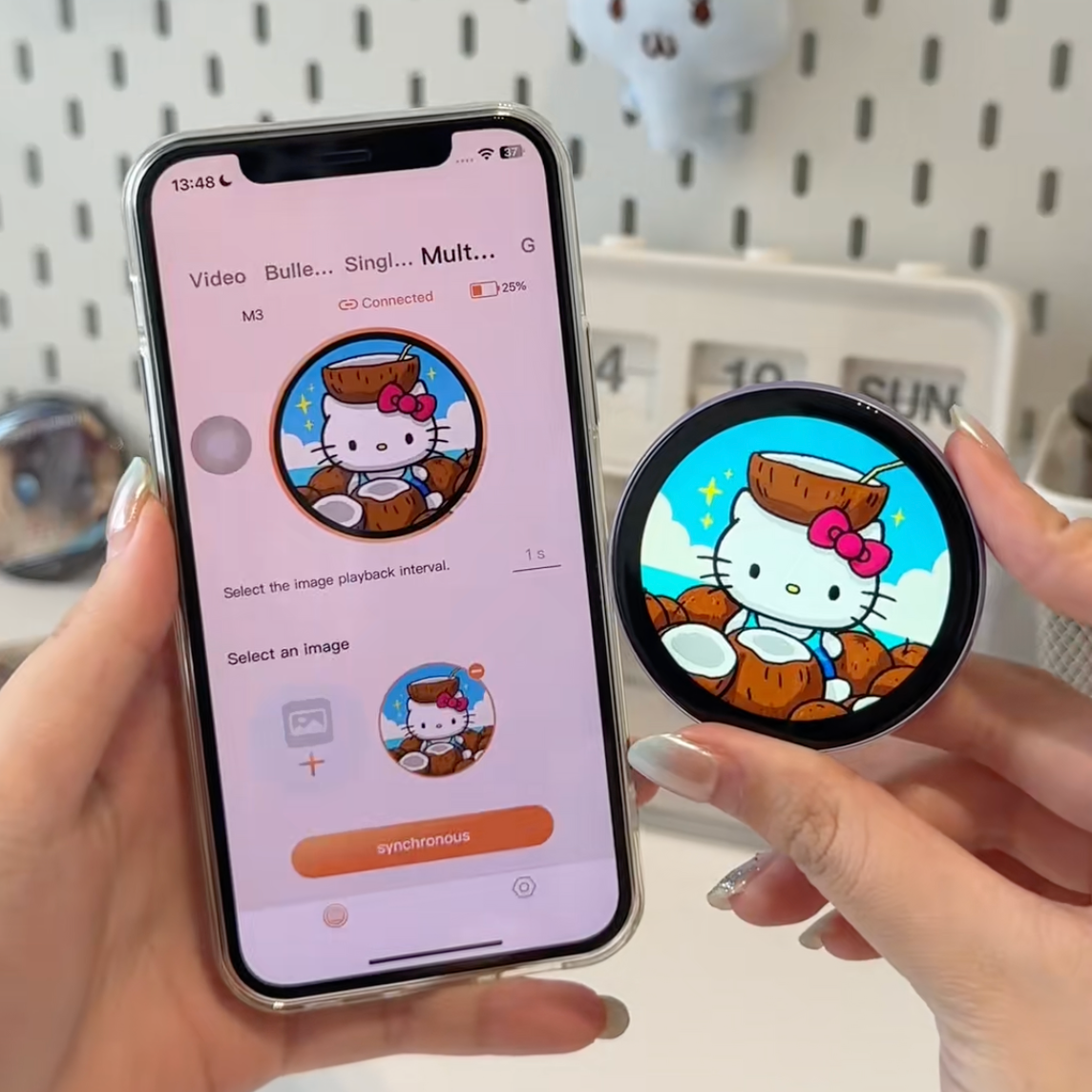 ✨ Smart Digital Display Badge | Photos, GIFs & Custom Style