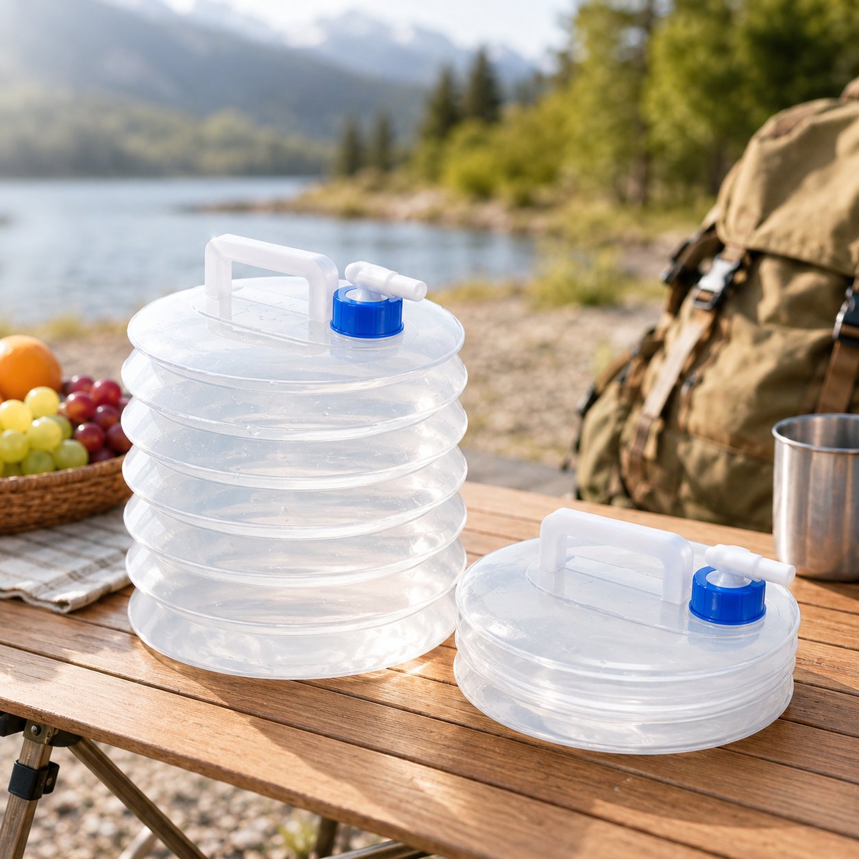 🔥 Last Day 49% OFF - Collapsible Polyethylene Water Carrier Container with Leakproof Spigot