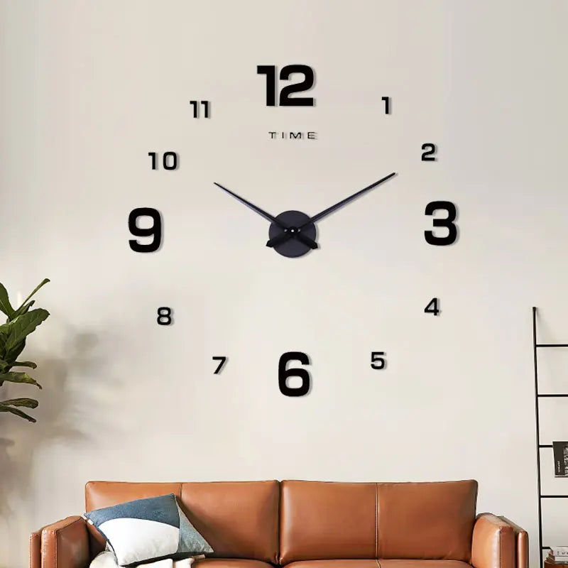 🕐 DIY 3D Acrylic Wall Clock | Silent Modern Wall Decor