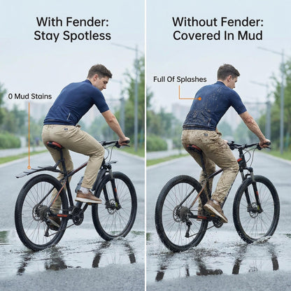Retractable Foldable Bicycle Fender