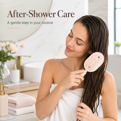 Electric Mist Airbag Massage Comb: Essential Oil Diffuser, Hair Care Comb, Self-Cleaning, Anti-Tangle, Volumizing