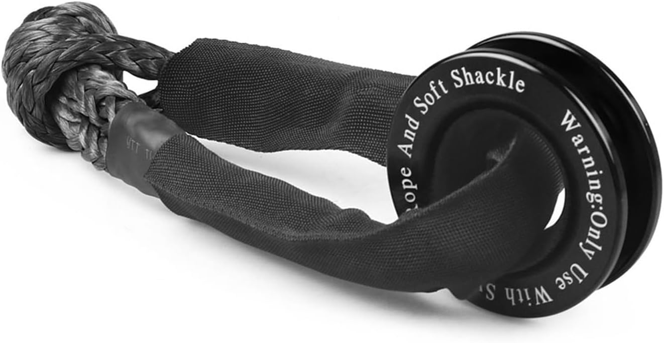 💪 Synthetic Winch Rope & Soft Shackle Recovery Set – 41,000lbs Strength 🔥