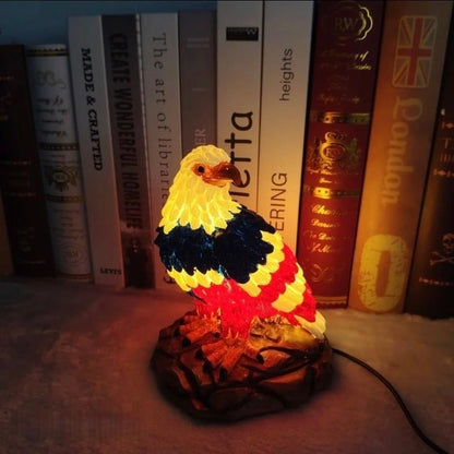 ⚡️Independence Day 49% OFF- 🦅U.S. 250th Eagle Stained Glass Table Lamp