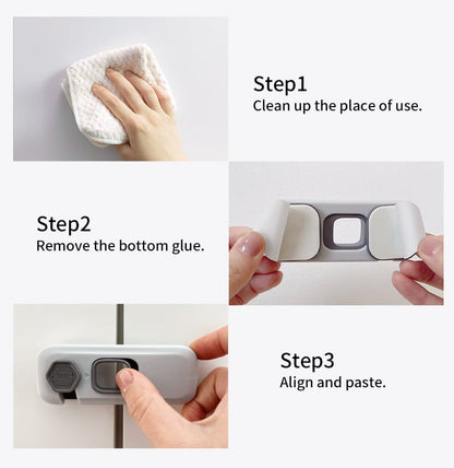 5 Pack Proof Refrigerator Lock