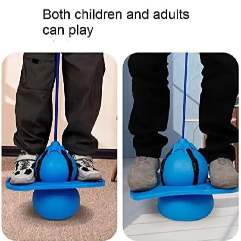 🏆 Pogo Jumper & Trick Board – Safe, Active Fun for Kids & Adults | Includes Free Pump🎈