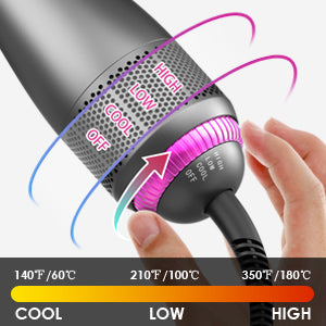 3-in-1 Hair Dryer and Comb, Straightening Comb