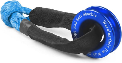 💪 Synthetic Winch Rope & Soft Shackle Recovery Set – 41,000lbs Strength 🔥