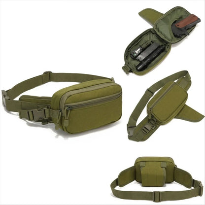 🔥 Tactical Waist Bag – Rugged EDC Crossbody Pack for Travel & Outdoor Adventure