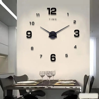🕐 DIY 3D Acrylic Wall Clock | Silent Modern Wall Decor