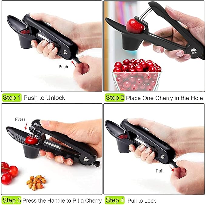 Multifunctional fruit pitter, perfect for making cherry jam