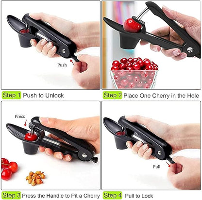Multifunctional fruit pitter, perfect for making cherry jam