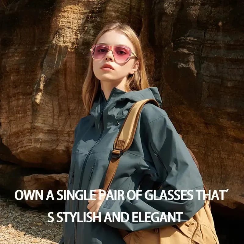 😎 Smart Audio Sunglasses – 🎧 Open-Ear Bluetooth 5.4 with HiFi Stereo – UV & Blue Light Protection, 8H Battery, Touch Control