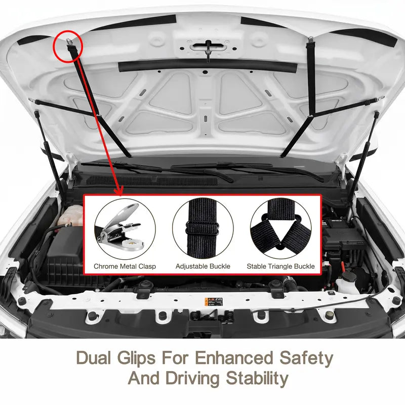 🇺🇸🔥 American Flag Hood Cover 🚗 | Wind-Proof & Universal Fit 🛡️