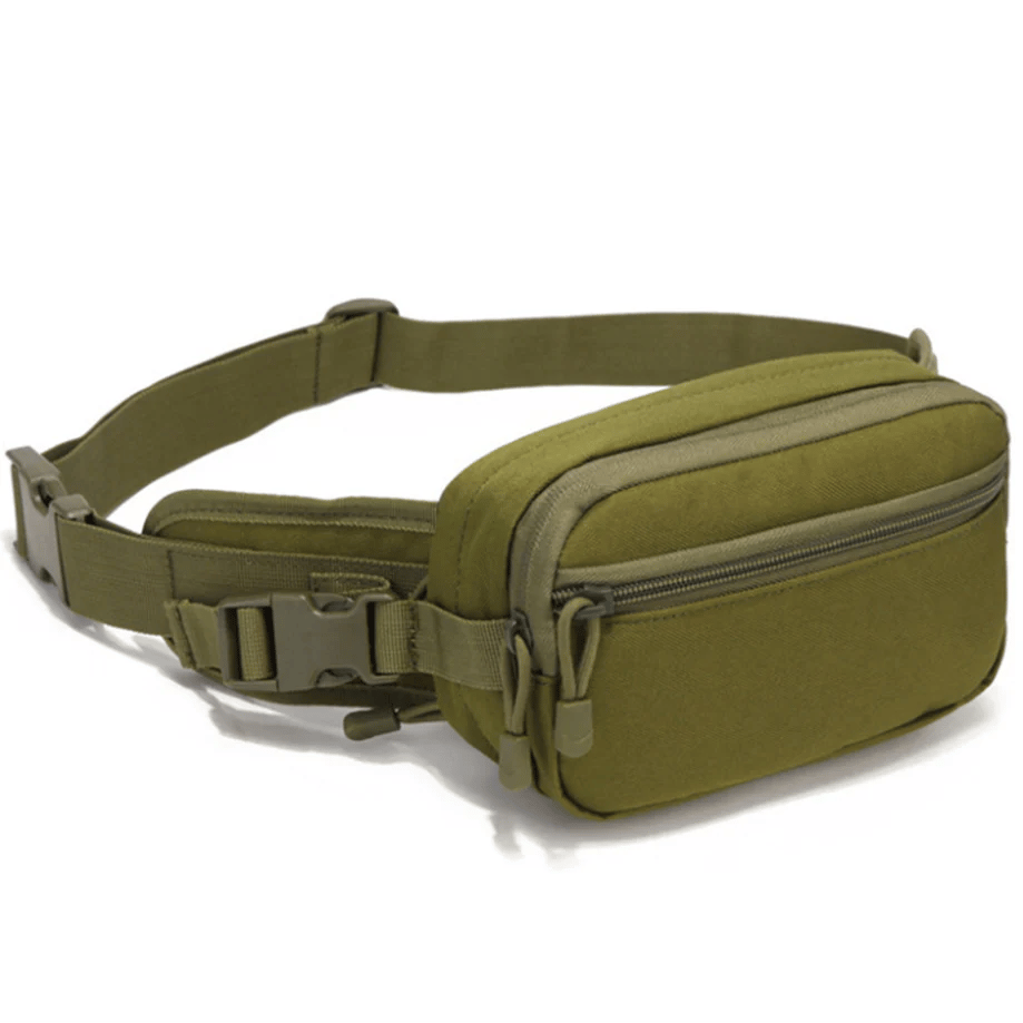 🔥 Tactical Waist Bag – Rugged EDC Crossbody Pack for Travel & Outdoor Adventure