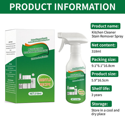 Kitchen and Bathroom Cleaner: Cleans, Removes Stains, and Eliminates Grime