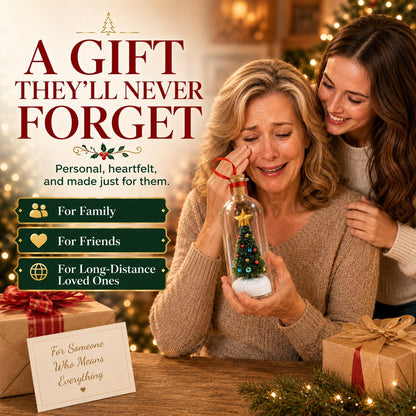 Recordable Christmas Message Bottle