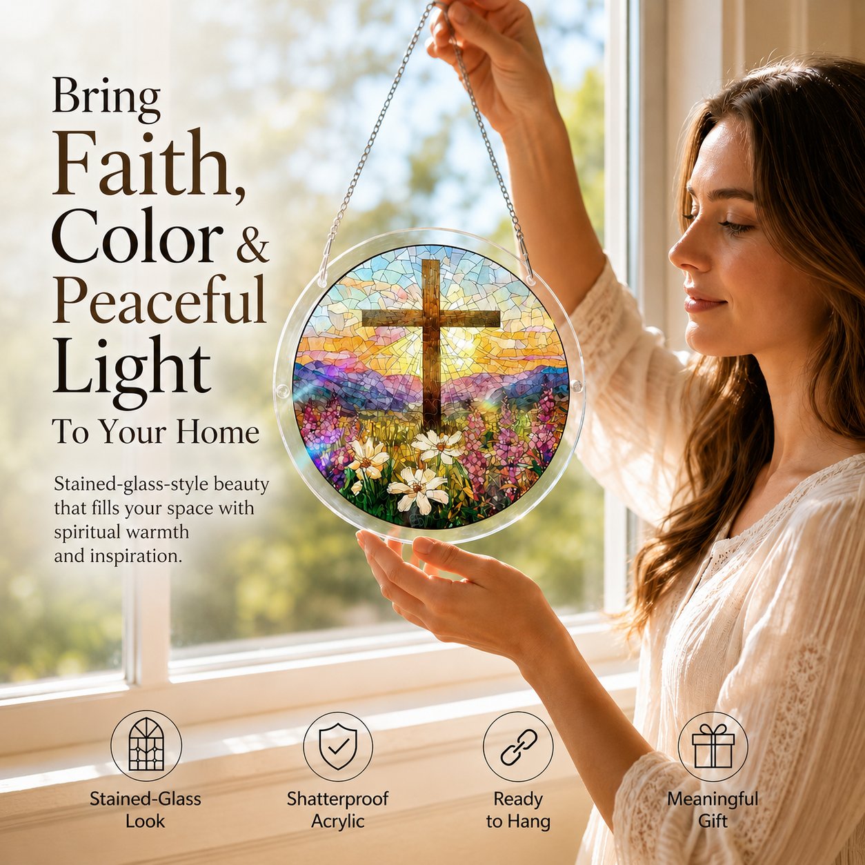 Turn Any Window Into A Beautiful Faith-Inspired Glow✨