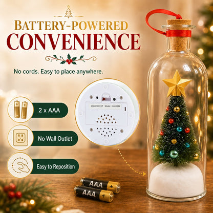 Recordable Christmas Message Bottle