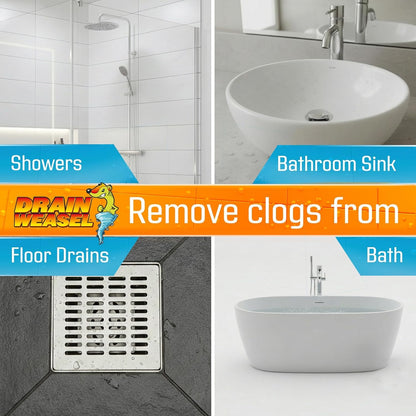 Cleaning Brush for Sink Drain Pipes and Overflow Drains