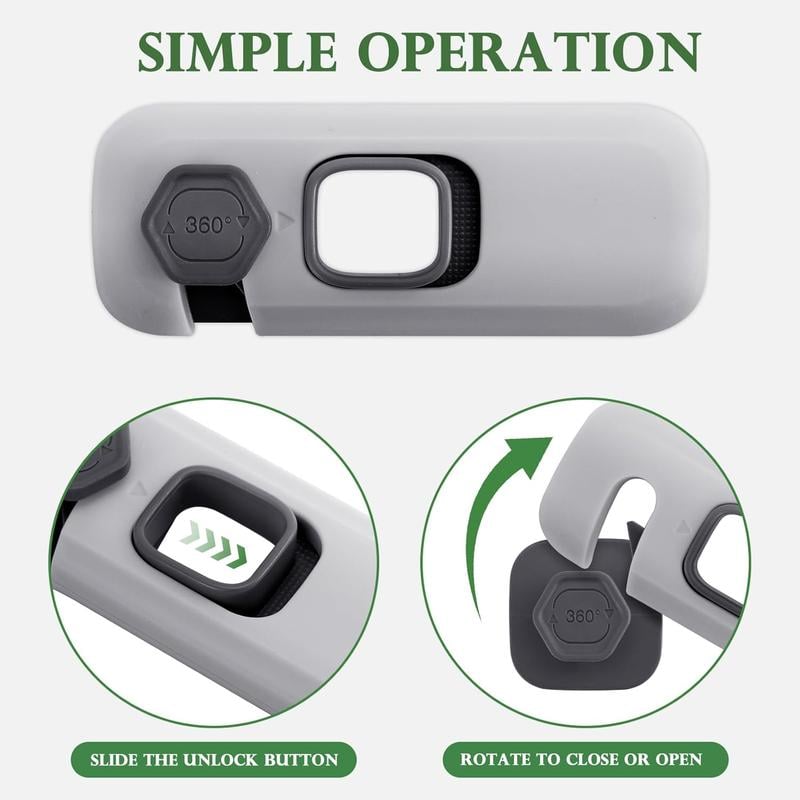 5 Pack Proof Refrigerator Lock