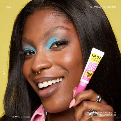 Brow Lamination Gel with 16HR Strong Hold & Built-In Styling Comb