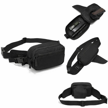 🔥 Tactical Waist Bag – Rugged EDC Crossbody Pack for Travel & Outdoor Adventure