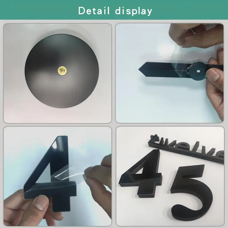 🕐 DIY 3D Acrylic Wall Clock | Silent Modern Wall Decor