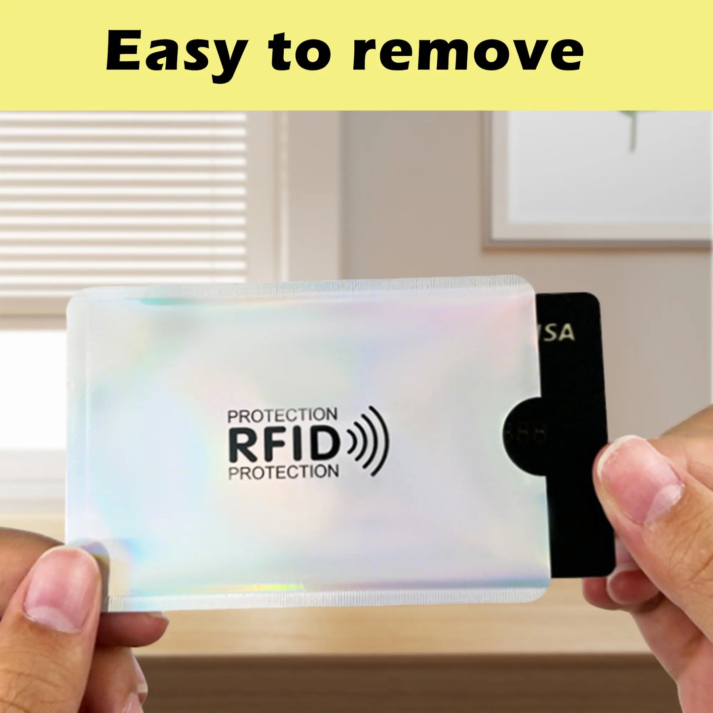 🚨 55% OFF LAST DAY ⏳ 🛡️ RFID Blocking Card Sleeves (8-Pack) – Slim Wallet Security Protectors