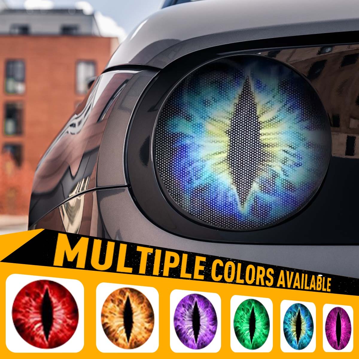 🚘SAVE 50% NOW💀 Beast Eyes Car Headlight Stickers 🚘