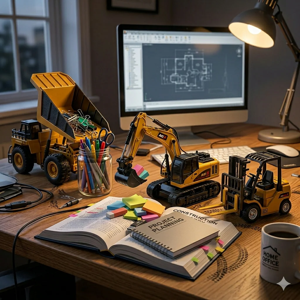 🏗️ Mini Desktop RC Forklift – 🔧 1:64 Scale with Adjustable Alloy Fork – Rechargeable Type-C, Realistic Lifting Fun for Desk & Collection