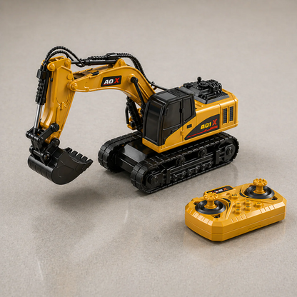 🏗️ Mini Desktop RC Forklift – 🔧 1:64 Scale with Adjustable Alloy Fork – Rechargeable Type-C, Realistic Lifting Fun for Desk & Collection