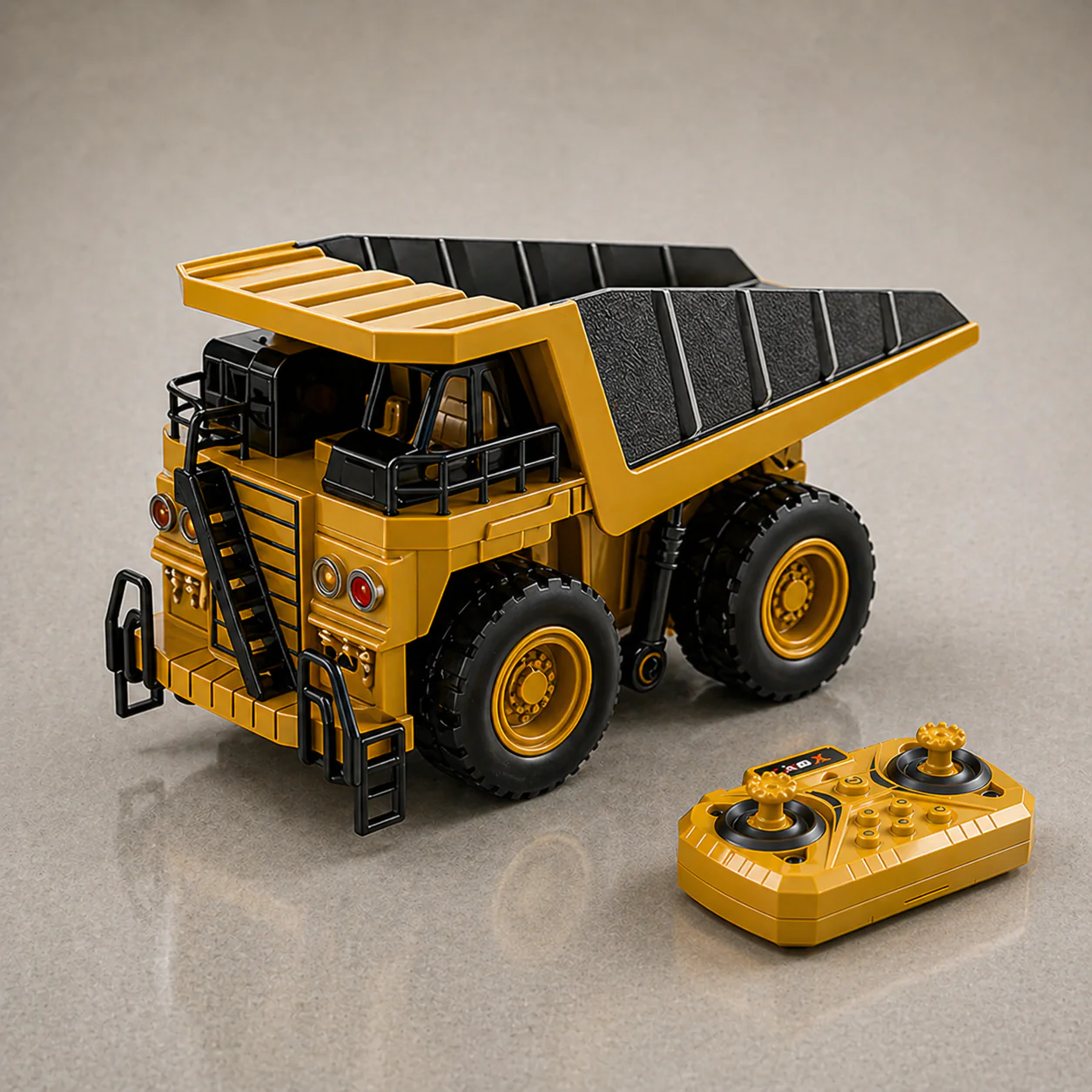 🏗️ Mini Desktop RC Forklift – 🔧 1:64 Scale with Adjustable Alloy Fork – Rechargeable Type-C, Realistic Lifting Fun for Desk & Collection